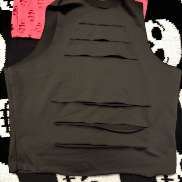 Torrid Red and White Crop Tops Collection - Picture 4 of 9